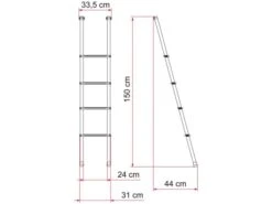 Fiamma Deluxe 4B échelle