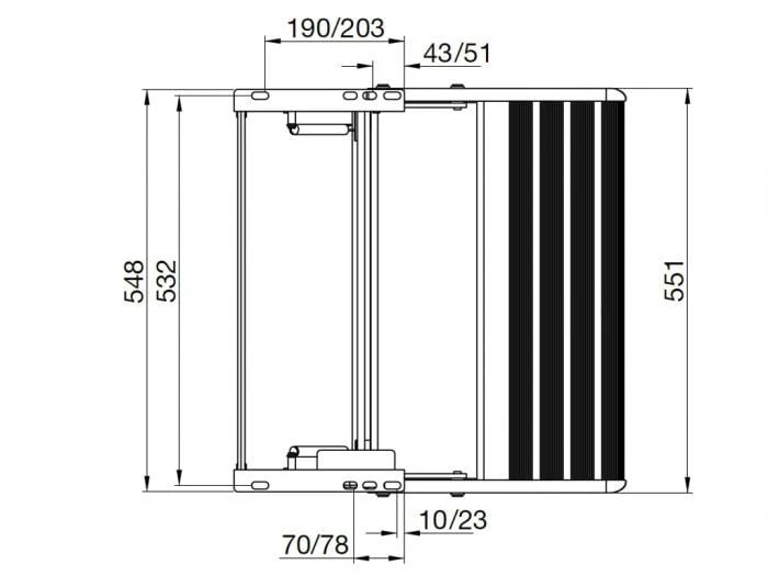 Thule Omni-Step Manual 550 Marche-pied 3 Thule Omni-Step Manual 550 Marche-pied