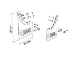 Fiamma Mud Flap Front 7 Fiamma Mud Flap Front -Magasin Extérieur 250995 250995 images other fiammamudflapfront2 2 ecommerce