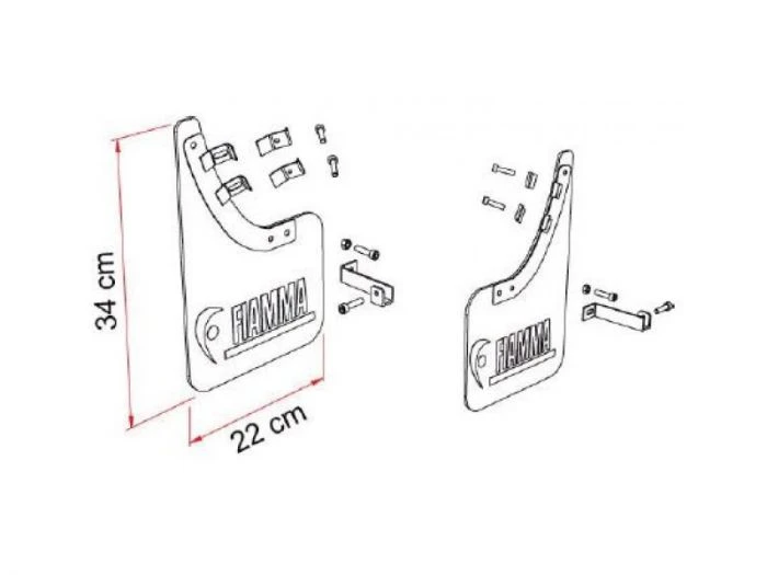 Fiamma Mud Flap Front 5 Fiamma Mud Flap Front – Image 3