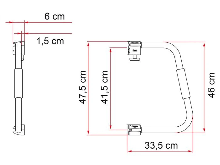 Fiamma Security 46 Poignée D’entrée 3 Fiamma Security 46 Poignée D’entrée