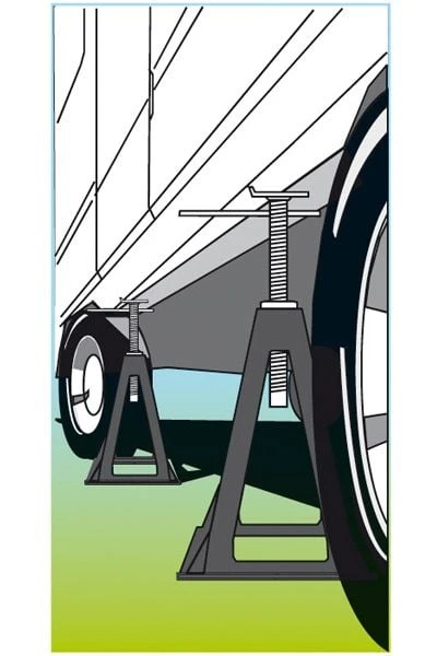 Fiamma Plastic Chandelles De Levage Synthétique 3 Fiamma Plastic Chandelles De Levage Synthétique