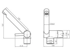 Reich Trend C Robinet Mitigeur -Magasin Extérieur 324876 324876 images other reich trend c kraan2 2 ecommerce