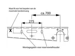 AL-KO Type A Support De Roue De Secours 8 AL-KO Type A Support De Roue De Secours -Magasin Extérieur 331104 331104 images other alko reservewiel houder c 2 ecommerce 2