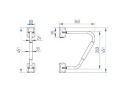 Thule Security Handrail Poignée De Portière 7 Thule Security Handrail Poignée De Portière -Magasin Extérieur 339896 339896 images other thule security handrail deurhendel ecommerce