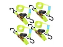 ProPlus Sangle à Cliquet 4 Pièces