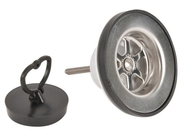 CAN Bonde Pour évier Droite Avec Bouchon 4 CAN Bonde Pour évier Droite Avec Bouchon – Image 2