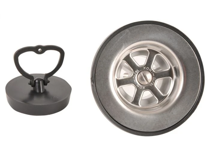 CAN Bonde Pour évier Droite Avec Bouchon 3 CAN Bonde Pour évier Droite Avec Bouchon