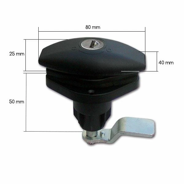 Obelink Serrure Coffre D'attelage Ovale 4 Obelink Serrure Coffre D'attelage Ovale – Image 2