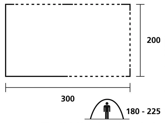 Obelink Vacation Easy Air Auvent Fourgon 10 Obelink Vacation Easy Air Auvent Fourgon – Image 8