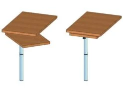 Ilse Pied De Table 2 Parties -Magasin Extérieur 568873 568873 images other ilse uitdraaibare tafelpoot2 ecommerce