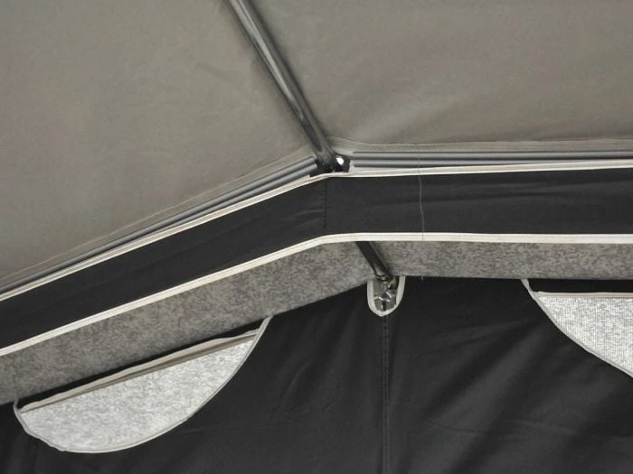 Hypercamp TC Solette D'auvent Taille 6 (174 - 184 Cm) Gris 7 Hypercamp TC Solette D'auvent Taille 6 (174 - 184 Cm) Gris – Image 5