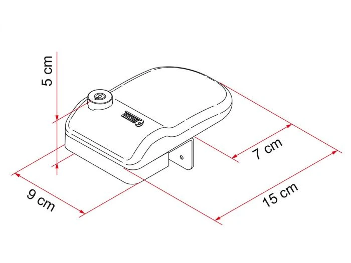 Fiamma Safe Door Frame 3 Serrures De Sécurité 5 Fiamma Safe Door Frame 3 Serrures De Sécurité – Image 3
