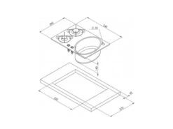 CAN PV1362 Combiné Plaque De Cuisson Gaz Avec évier 7 CAN PV1362 Combiné Plaque De Cuisson Gaz Avec évier -Magasin Extérieur canpv13621 1 ecommerce c9f1