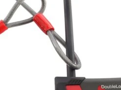 DoubleLock U-Lock Antivol U Avec Câble -Magasin Extérieur doublelock beugelslot u lock metkabel2 ecommerce dabc