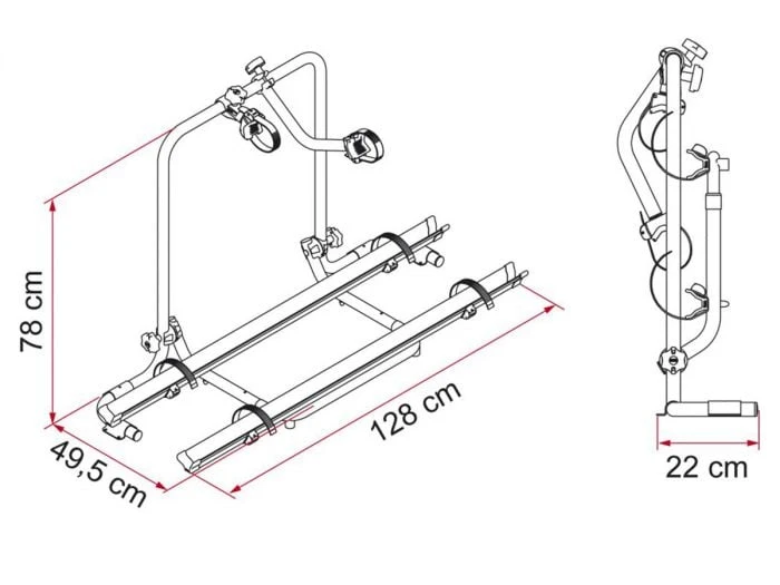 Fiamma Carry-bike Garage Plus Black Porte-vélos 4 Fiamma Carry-bike Garage Plus Black Porte-vélos – Image 2