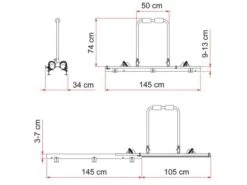 Fiamma Garage Slide Pro Bike Porte-vélos 9 Fiamma Garage Slide Pro Bike Porte-vélos -Magasin Extérieur fiamma garage slide pro bike 4 ecommerce f4b2