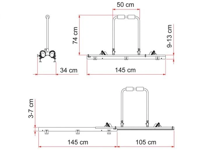 Fiamma Garage Slide Pro Bike Porte-vélos 6 Fiamma Garage Slide Pro Bike Porte-vélos – Image 4