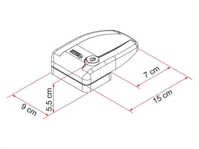 Fiamma Safe Door Frame Serrure De Sécurité 4 Fiamma Safe Door Frame Serrure De Sécurité – Image 2