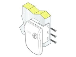 Fiamma Safe Door Frame Serrure De Sécurité 7 Fiamma Safe Door Frame Serrure De Sécurité -Magasin Extérieur fiamma safe door frame white1 ecommerce 7514 2