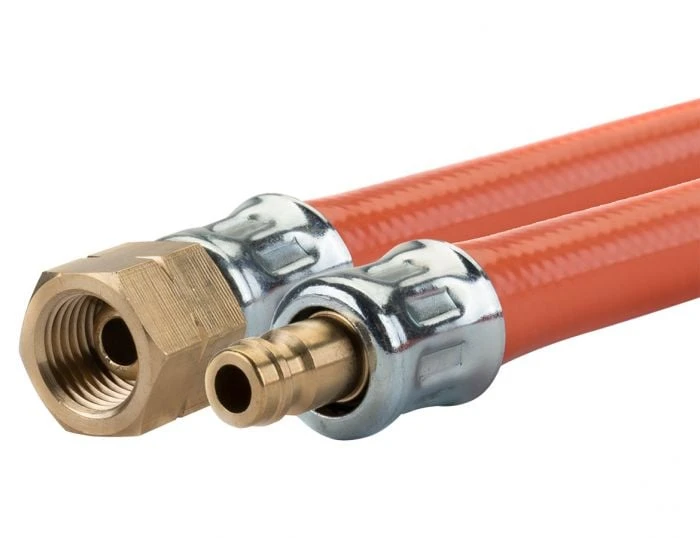 Badé Tuyau De Gaz 1/4 Inch Gauche X Raccord Rapide 3 Badé Tuyau De Gaz 1/4 Inch Gauche X Raccord Rapide