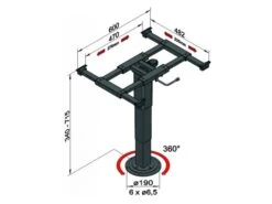 Ilse Support De Table Coulissant Et Pivotant 5 Ilse Support De Table Coulissant Et Pivotant -Magasin Extérieur ilse verschuifbaar draaibaar tafelonderstel1 ecommerce e417