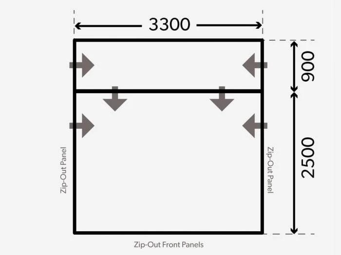Dometic Rally Air Pro 330 Drive-Away Auvent Camping-car 8 Dometic Rally Air Pro 330 Drive-Away Auvent Camping-car – Image 6