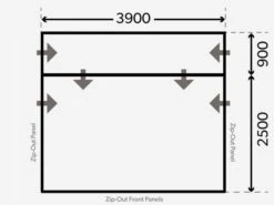 Dometic Rally Air Pro 390 Drive-Away Auvent Camping-car -Magasin Extérieur kampa dometic plattegrond rally 390 drive away 2021 ecommerce 5a98