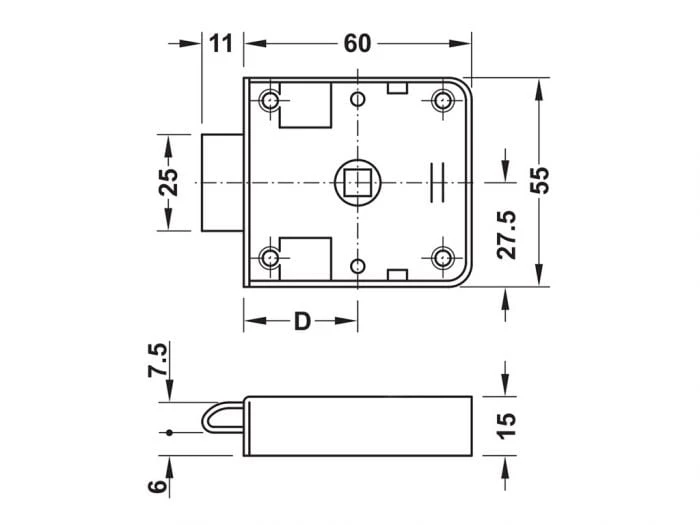 Obelink Partie Intérieure Serrure 8 Obelink Partie Intérieure Serrure – Image 6