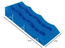 Obelink Cales Roues Pour Caravane Et Camping-car -Magasin Extérieur obelink oprijblok blauw3 ecommerce d9b3