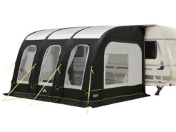 Obelink Viera 380 Easy Air Connected Auvent Caravane