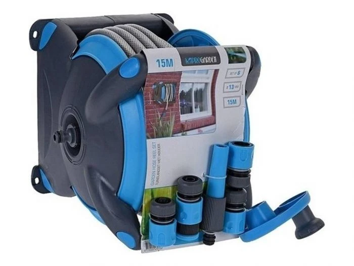 Pro Garden Progarden Tuyau D'arrosage Avec Support Mural 4 Pro Garden Progarden Tuyau D'arrosage Avec Support Mural – Image 2